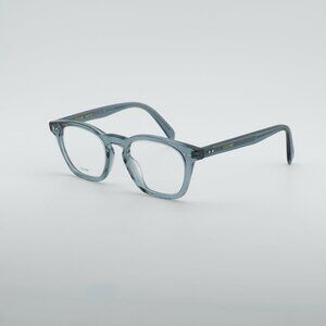 Celine CL50129I 084 Eyeglasses Light Blue 49mm Square Frame